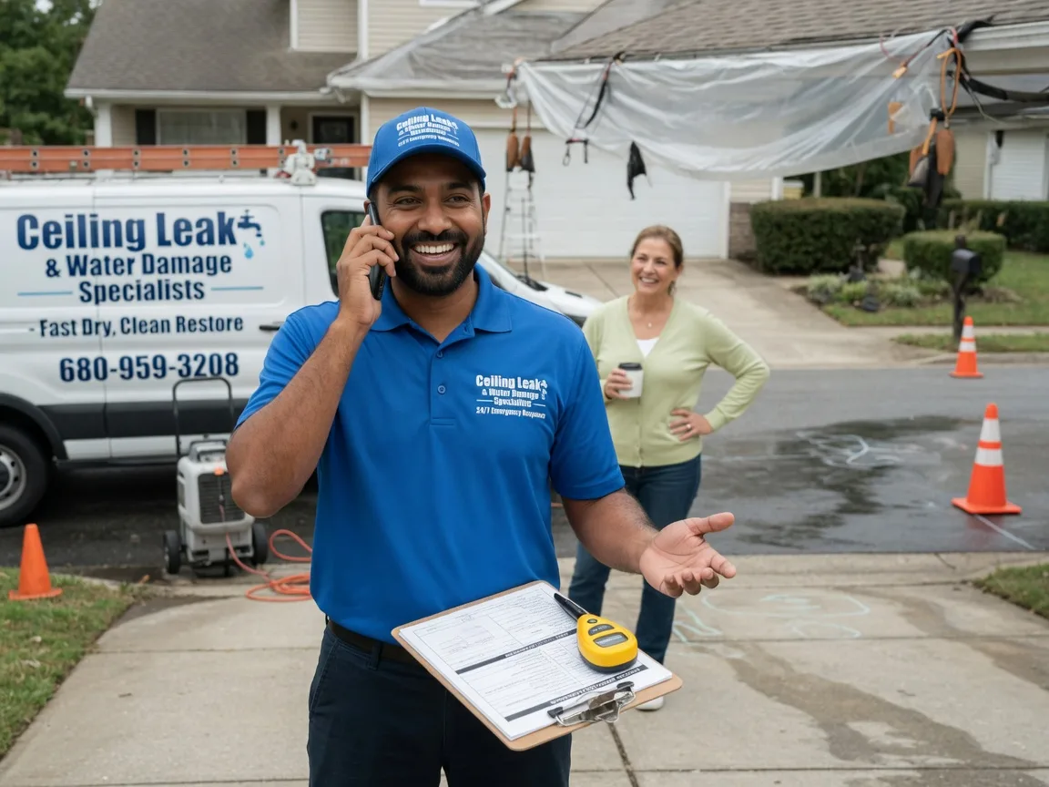 Ceiling Leak Cleanup Monetta, SC FAQs